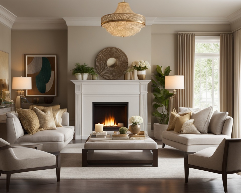 Beige Living Room: Elegant und zeitlos