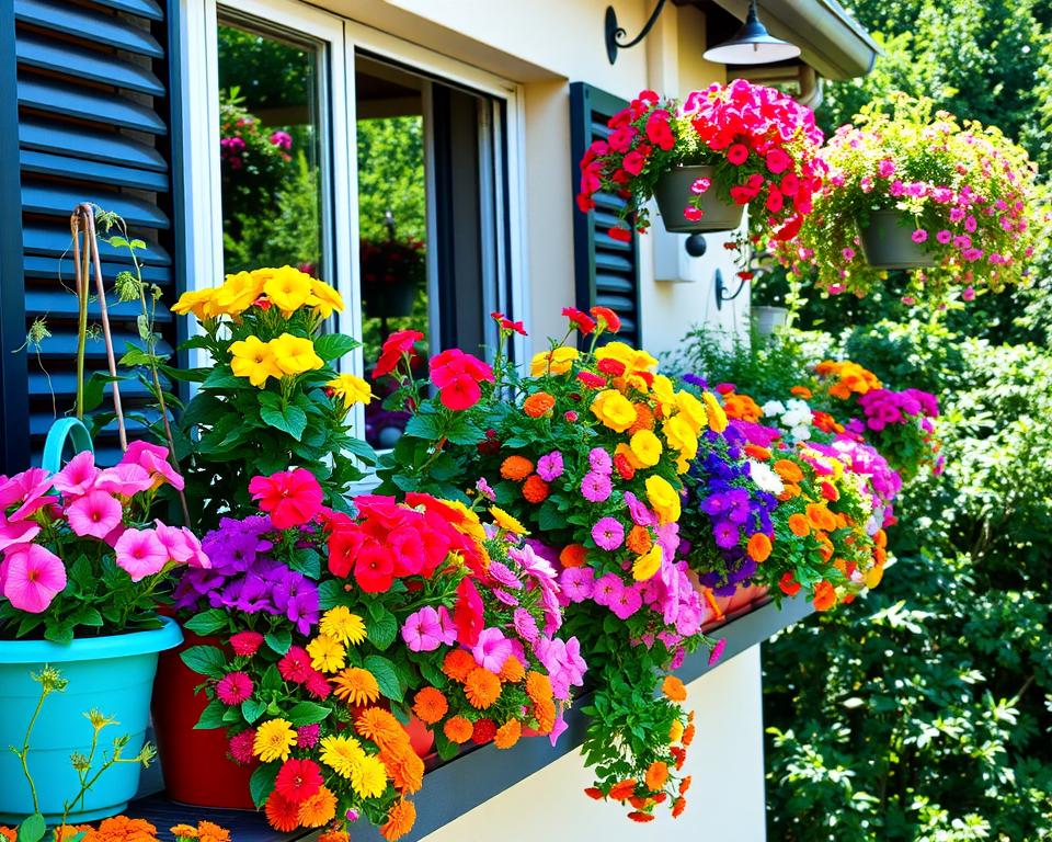 Balkonbepflanzung Sommer